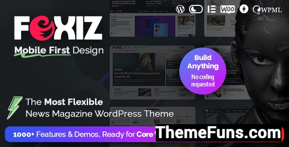 Foxiz v2.3.6 - WordPress Newspaper News and Magazine