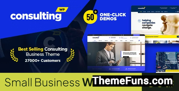 Consulting v6.5.24 - Business, Finance WordPress Theme