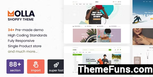 Molla v1.5.2 - Multi-Purpose WooCommerce Theme