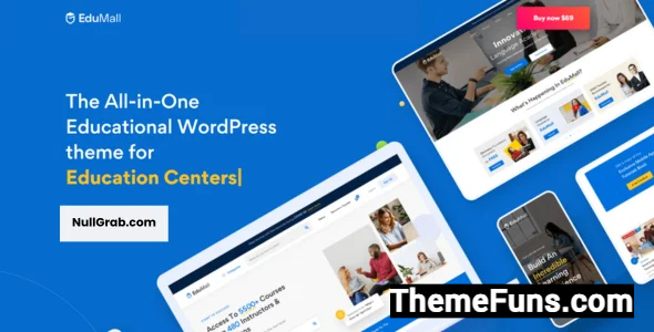 EduMall v3.9.6 - Professional LMS Education Center WordPress Theme