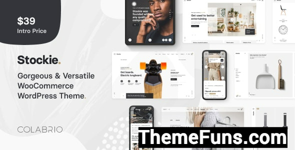 Stockie v1.4.7 - Multi-purpose Creative WooCommerce Theme