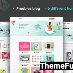 Fribbo v1.0.8 - Freebies Blog WordPress Theme