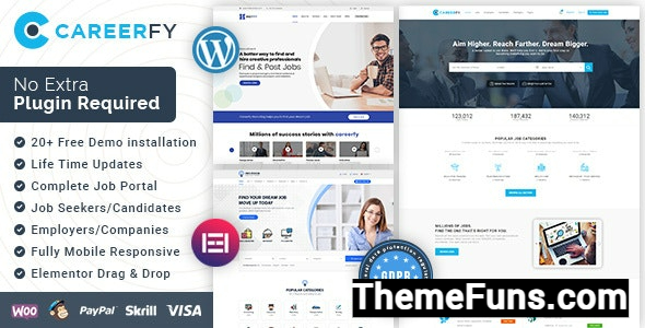 Careerfy v9.5.6 - Job Board WordPress Theme