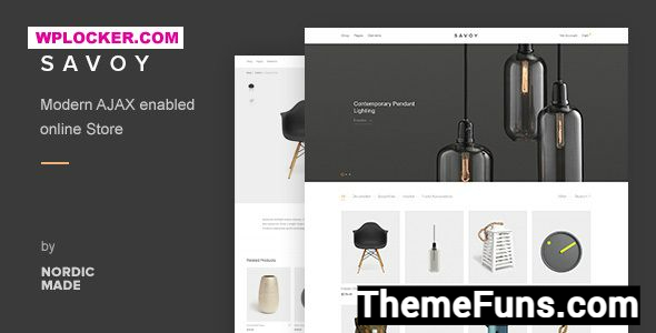 Savoy v3.0.0 - Minimalist AJAX WooCommerce Theme