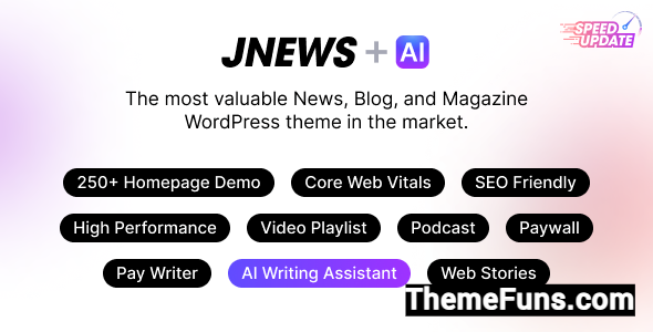 JNews v11.6.5 - WordPress Newspaper Magazine Blog AMP Theme